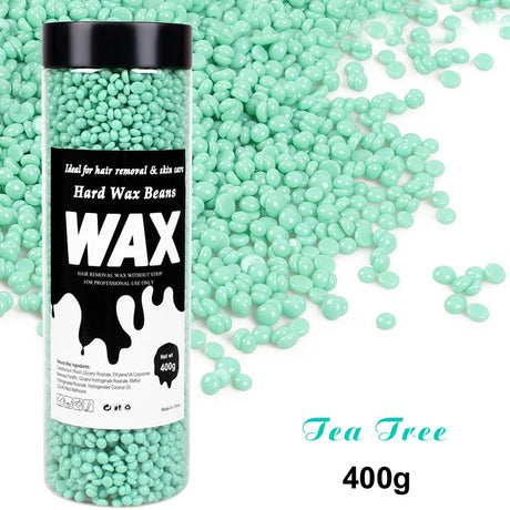 200g/400g Canning Hard Wax Beans For Men And Women Body Hair Removal Depilatory Wax For Wax Heater Kit For Wax Heater Machine