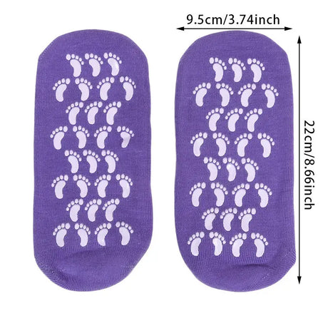 Reusable Silicone Moisturizing Mask Socks Exfoliating Anti Crack Protective Gloves Dry Dead Skin Remover Tools Hand Foot Care