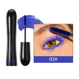 QIBEST 4D Silk Fiber Eyelash Mascara Waterproof Colorful Mascara For Eyelash Extension Thick Lift Lengthening Lasting Makeup