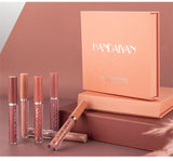 HANDAIYAN 1/6 PCS Lipstick Set Make-up for Women Non Stick Cup Waterproof Long Lasting Cosmetics Korean Makeup Matte Lipstick