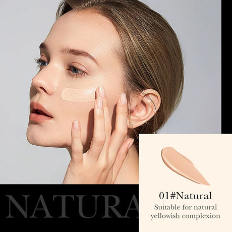 Aloe Air Cushion CC Cream Mushroom Head Puff Moisturizer Concealer Brightening BB Cream Waterproof Face Base Makeup Cosmetics