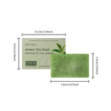 Eelhoe Green Tea Bath Soap Keep Moisturizing Dryness Removing Exfoliate Deeply Wash Reduce Dark Hand Made Body Nourishing Soaps