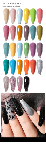 Clou Beaute Grey Color Nail Gel Polish Full Coverage Nail Polish Dark Red Gel Lacquer Varnish Vernis Semi Permanent Nail Art