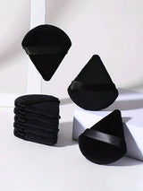 50/40/30/20/10/5 Triangular Velvet Puffs, Reusable Puffs, Face and Eye Makeup Puffs, Foundation Make-up Powder Makeup Tools
