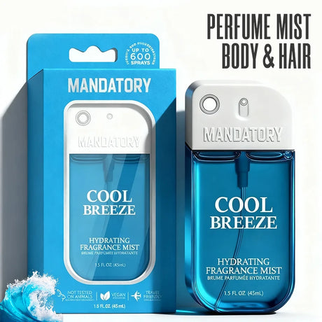 BODY & HAIR FRAGRANGE MIST For Men, 8 Differect Scent Perfume Spray, Long-Lasting Fragrance, Perfect For Dates, Parties & Gift,