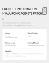 Collagen Eye Mask Essence Sakura Wrinkle Removing Eye Care Patches Fade Fine Line Anti Dark Circles Bag Anti-Puffiness Eye Care