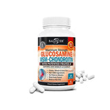 Glucosamine Chondroitin MSM - Joint Support Supplement for Men and Women - Relieve Joint Discomfort, 30/60/120 Capsules, NON-GMO