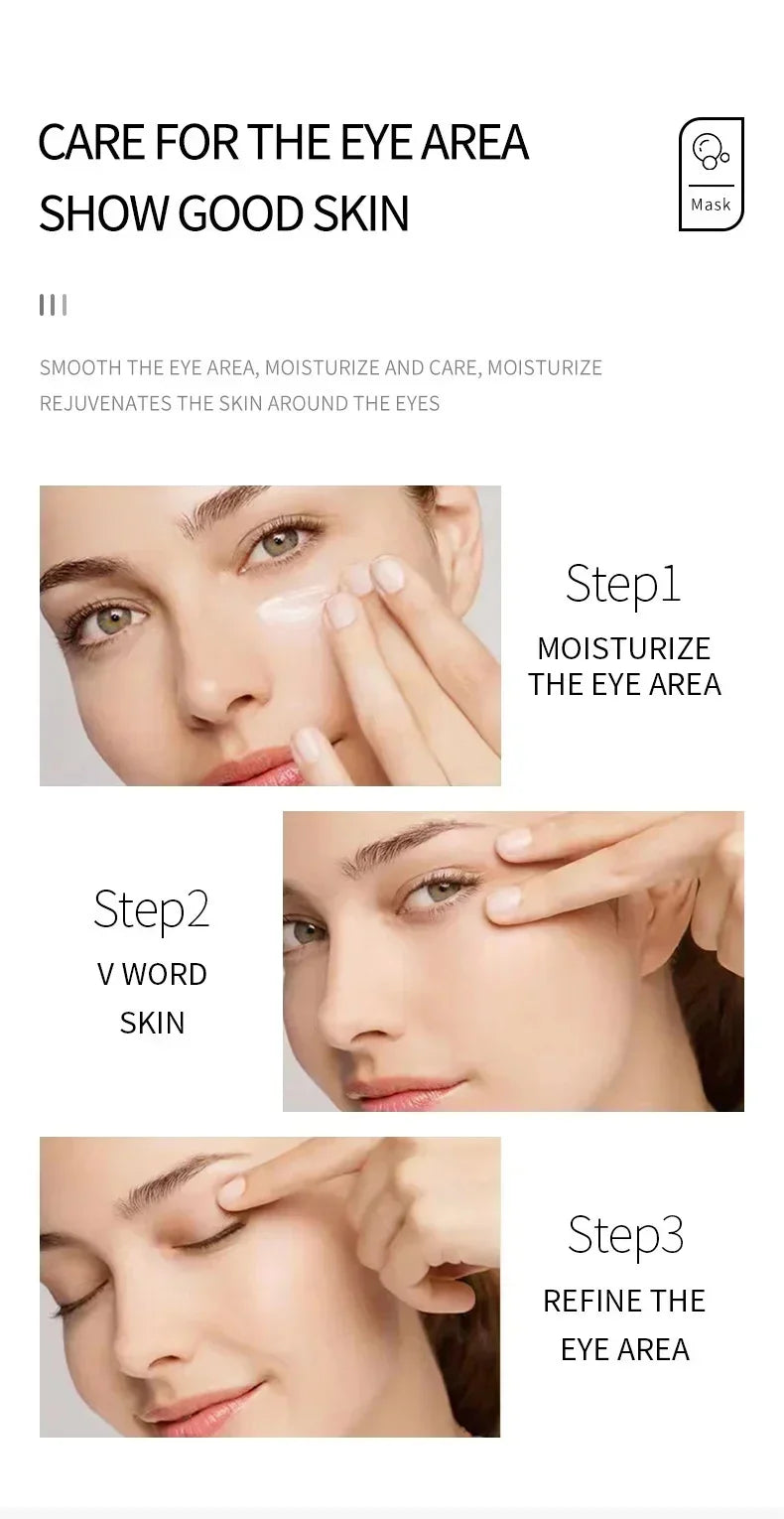 Collagen Eye Mask Essence Sakura Wrinkle Removing Eye Care Patches Fade Fine Line Anti Dark Circles Bag Anti-Puffiness Eye Care