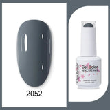 Clou Beaute 15ml HEMA TPO FREE Gel Nail Polish Bright Dark Army Green Gel Lacquer Semi Permanent Art Organic  Nail Gel Varnish