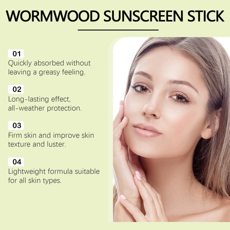 Sunscreen Stick UV Protective Sunblock Isolation Refreshing Skin Moisturizing Oil Control Anti-Dryness Body Treatment Sun Stick