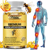 Natural Bee Capsules Enhance Immunity and Anti-oxidation, Effectively Relieve Joint Inflammation 120 Capsules Non-GMO
