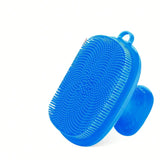 Face Scrubber, Silicone Face Scrubber For Men Facial Cleansing Brush Silicone Face Wash Brush Manual Waterproof Cleansing Skin Care Face Brushes For Exfoliating
