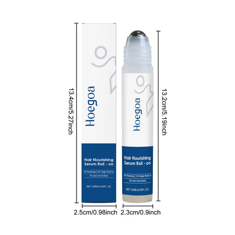 Rosemary Hair Growth Roller Essence Improves Scalp Health Stimulates Follicle Activity Reduces Hair Breakage Increases Density