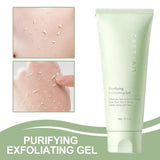 Face Exfoliating Gel Deep Cleansing Pores,Remove Dead Skin Purify Gentle Exfoliate Oil Control Moisturizing Face Scrub Skin Care
