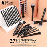 DUcare Black Makeup Brush Professional Makeup Eyeshadow Foundation Powder Soft Synthetic Hair Makeup Brushes Brochas Maquillaje