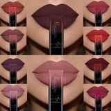 Pudaier 21 Color Lip Gloss Waterproof Matte Liquid Lipstick Moisturizing Lip Gloss Lip Makeup Beauty Cosmetics