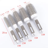 6 Size Hair Brush Nano Hairbrush Thermal  Round Barrel Comb Hairdressing Hair Salon Styling Drying Curling Blow Dry Hair Brush