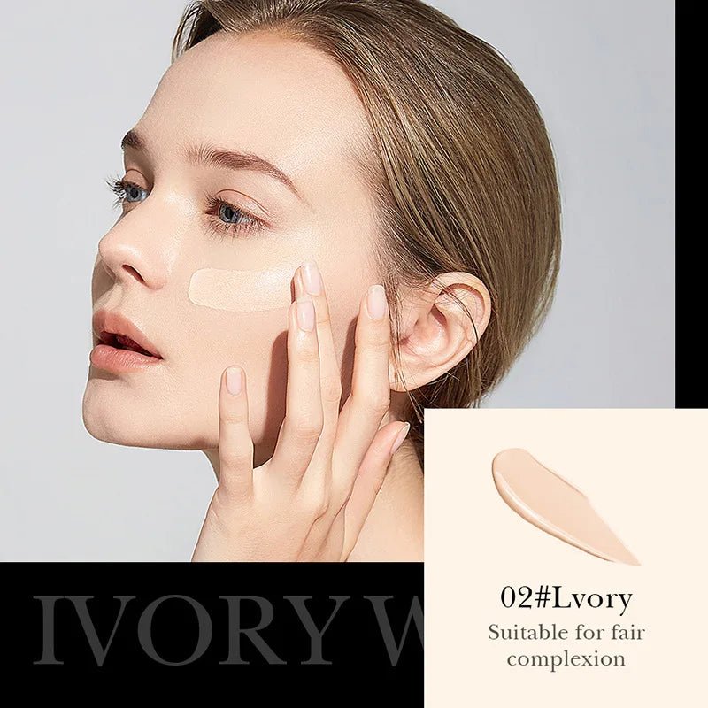 Aloe Air Cushion CC Cream Mushroom Head Puff Moisturizer Concealer Brightening BB Cream Waterproof Face Base Makeup Cosmetics