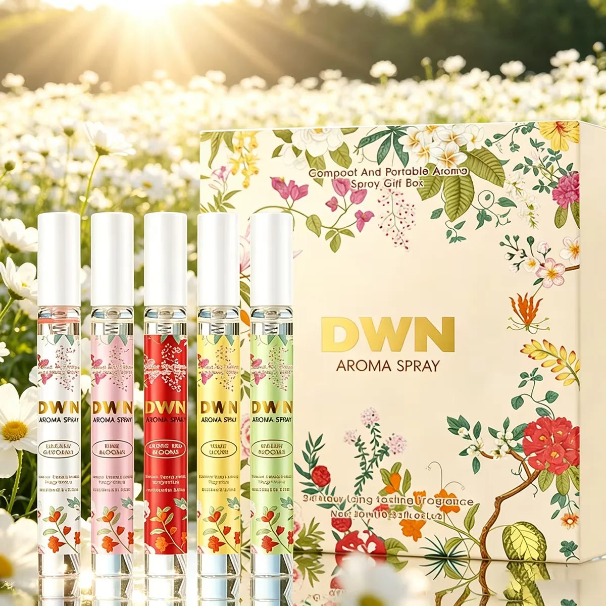 10 Piece Brazilian Inspired Summer Fragrance Gift Set Tropical Beach Vacation Long Lasting Body Spray And Oil Mist Gifts