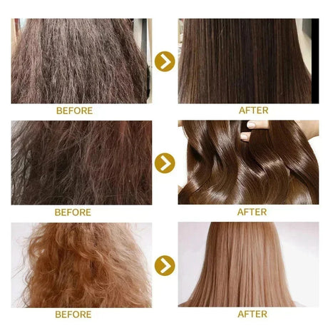120ml Keratine Magical Hair Mask Protein Straighten Repair Dry Frizzy Damaged Cream Pro Soft Smooth Shiny Deep Moisturizing Care