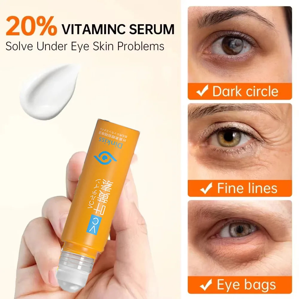 Anti Dark Circle Eye Serum Oil Retinol Anti Wrinkle Firming Lift Skin Remove Eyes Bag Fade Fine Line Whitening Brighten Eye Care