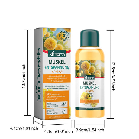 Ximonth Body Bath Oil Assist Cleaning Soften Skins Help Relax Mood Moisturize Skins Repair Dry Damaged Skin Fragrant Shower Oils