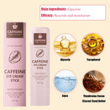 Caffeine Eye Cream Stick Nourishes the Skin, Improves Fine Lines, Relieves Eye Bags and Dark Circles, and Brightens the Eye Skin