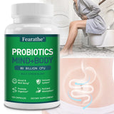 Prebiotics Probiotics & Digestive Enzymes Capsules, Support Gut Care Gastrointestinal Health, Gentle Digestion & Immune Wellness