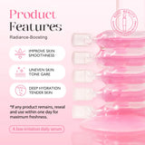 10pcs/Box PDRN Serum Moisturizing Repairs Brightens Reduces Sagging Skin Care Essence Benefits Anti Aging Facial Treatment