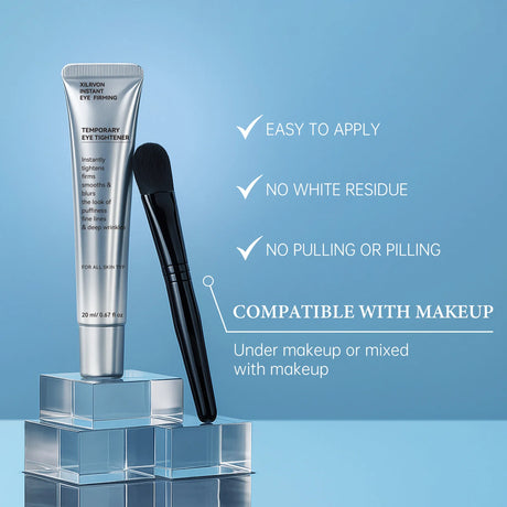 Pentapeptide Complex Instant Firming Eye Cream  With Caffeine For Dark Circles Puffiness Repair Eye Serum Smooth Skin Care