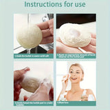 1/3/6/10pcs Loofah Face Wash Cloth Sponge Cleansing