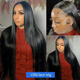 Bone Straight Glueless Wigs Human Hair Ready To Wear Brazilian Lace Front Human Hair Wigs 13x4 13x6 HD Lace Frontal Wig 5x5 Wig