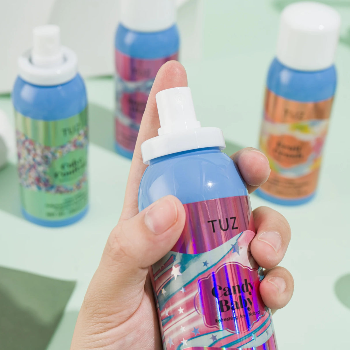 Long Lasting Antiperspiration & Deodorization Fragrance Body Spray Refresh Sweet Natural Floral Fruitly Fragrance 24 Hours 100ml
