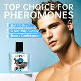 Cupid Perfume Infused Cologne for Men Original Eau De Parfum High Quality Pheromone Perfume for Men Fragrance 50ml