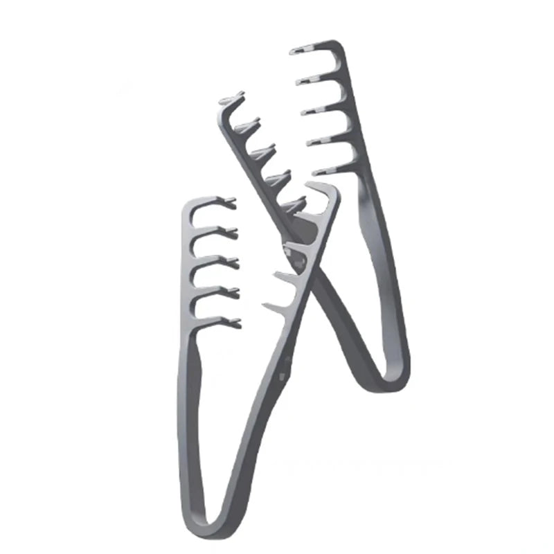 New Volumizing Wide-Tooth Hair Styling Comb Textured Styling Comb Korea Style Seam Covering Bangs Hair Combs For Men