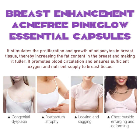 Breast Augmentation Oil Capsules to Increase Buttocks and Breasts Vitamin E in Oil Lift up Chest Tightening Breast Firming Oil