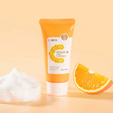 LAIKOU Vitamin C Daily Cleanser Brightening Face Wash Deep Cleansing Moisturizing Skin Tone Even Treatment