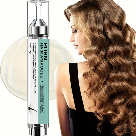 Hair Ampoule with Keratin & Biotin, Deeply Moisturizes & Repairs Hair, Increases Scalp Hydration for Healthy-Looking Hair.