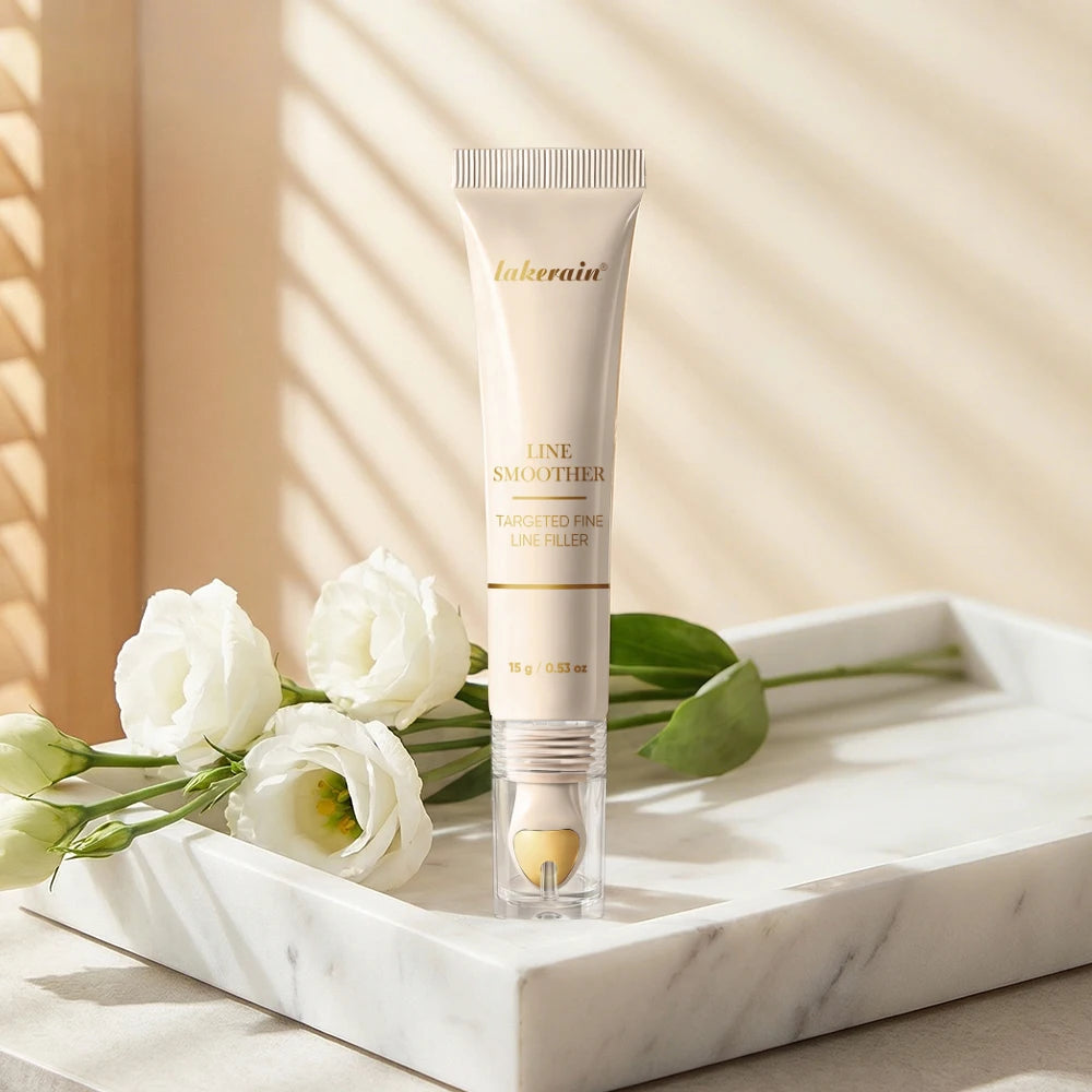 Smooth Fine Line Primer Soften Fine Lines Pores Natural Matte Finish Improve Dull Skin Deeply Hydration Silky Lightweight Primer