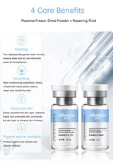 Oligopeptide Placenta Freeze-dried Powder Essence Repair Facial Moisturiz Hydrating Pore Shrinkage Skin Rejuvenation Skin Care