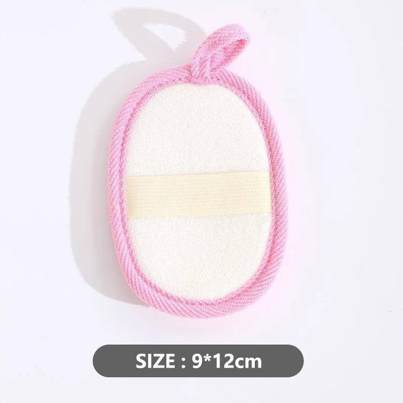 Natural Loofah Sponge Soft Bath Sponges Exfoliating Skin Health Cleaning Tool Bath Shower Brushes Unisex Foam Loofah Bath Brushe