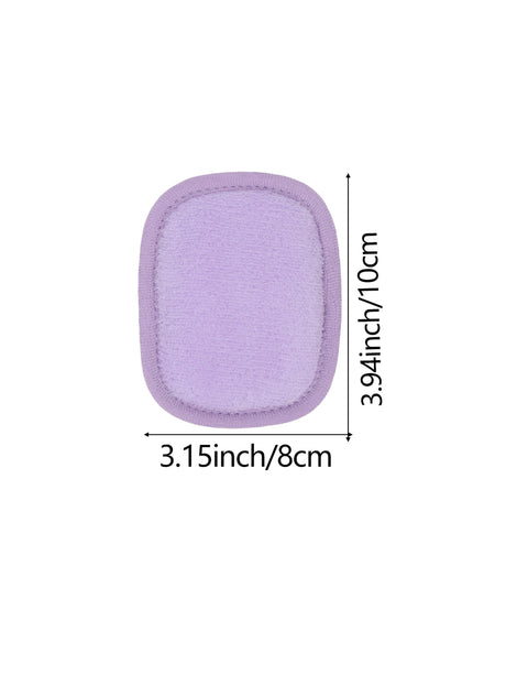 810 Makeup Remover Wipes Gradient 7Pcs, Machine Washable, Reusable Makeup Remover Tools for All Skin Types