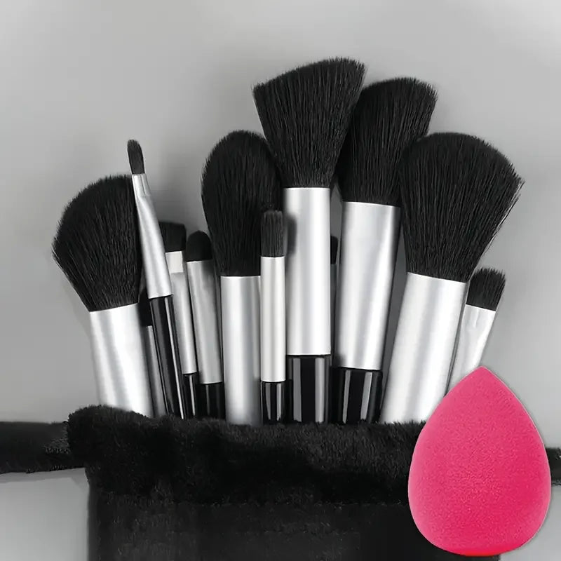 NEW 13PCS Makeup Brush Set Soft Fluffy Eye Shadow Foundation Blush Highlighter Concealer Brush Female Beauty Tool Christmas Gift
