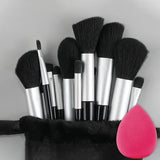 NEW 13PCS Makeup Brush Set Soft Fluffy Eye Shadow Foundation Blush Highlighter Concealer Brush Female Beauty Tool Christmas Gift