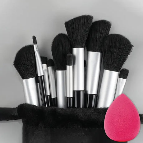 NEW 13PCS Makeup Brush Set Soft Fluffy Eye Shadow Foundation Blush Highlighter Concealer Brush Female Beauty Tool Christmas Gift
