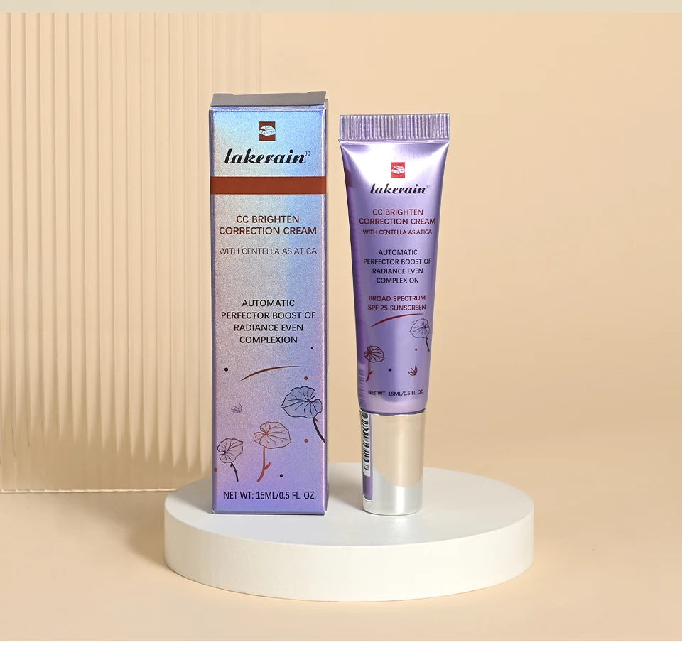 CC Cream Color Changing Liquid Foundation Centella Korean High Coverage Foundation Foundation Cream for Face Base Makeup