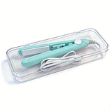 3 in 1 Hair Iron High Quality flat iron Straightening hot comb mini professional hair straightener & Curling Iron Styling Tools