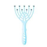 1 Pc Head Massager Scalp Neck Comb Roller Five Finger 9 Claws Steel Ball Hand Held Relax Spa Hair Care For Hair Stress Relief
