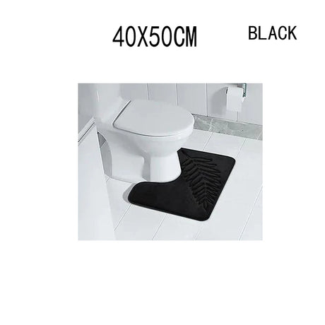 Fashion Bath Rug Soft Non-Slip Quick Dry Bath Mat Absorbent floor mat bathroom mat Machine Washable Shower Anti-slip Carpet