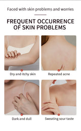 250ml Volcanic Mud Skin Care Body Wash Brightening Skin Tone Deep Cleansing Body Wash